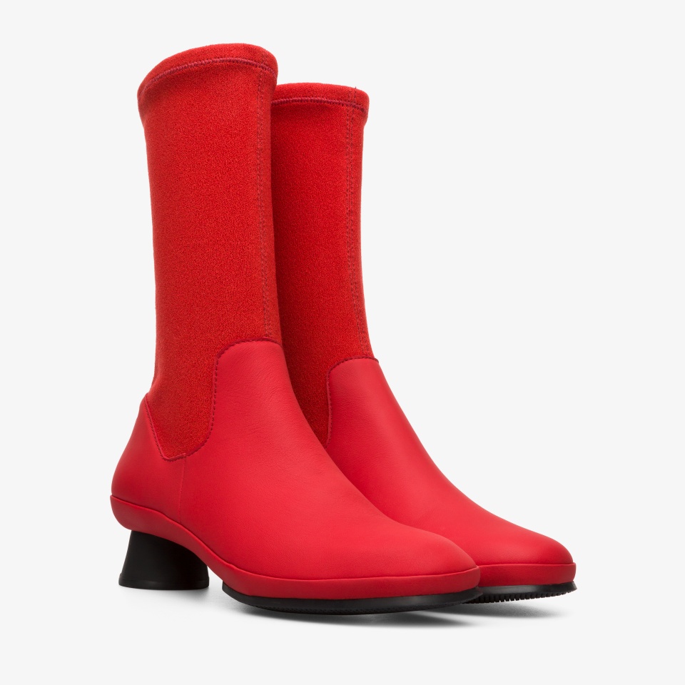 Camper Alright Red - Camper Women's Boots ||9387-PEUZB||